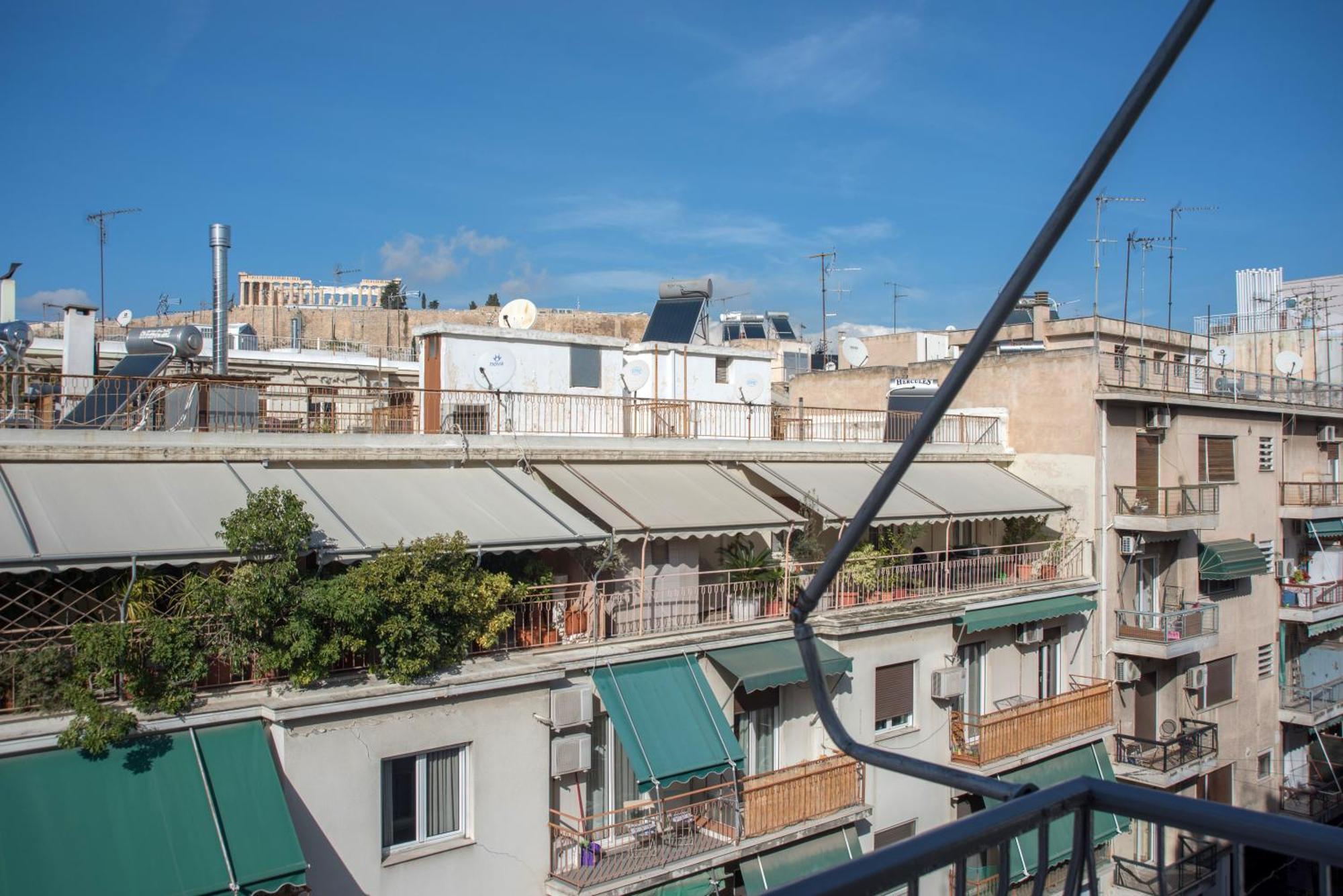 Acropolis View Apt In Koukaki Atene Esterno foto