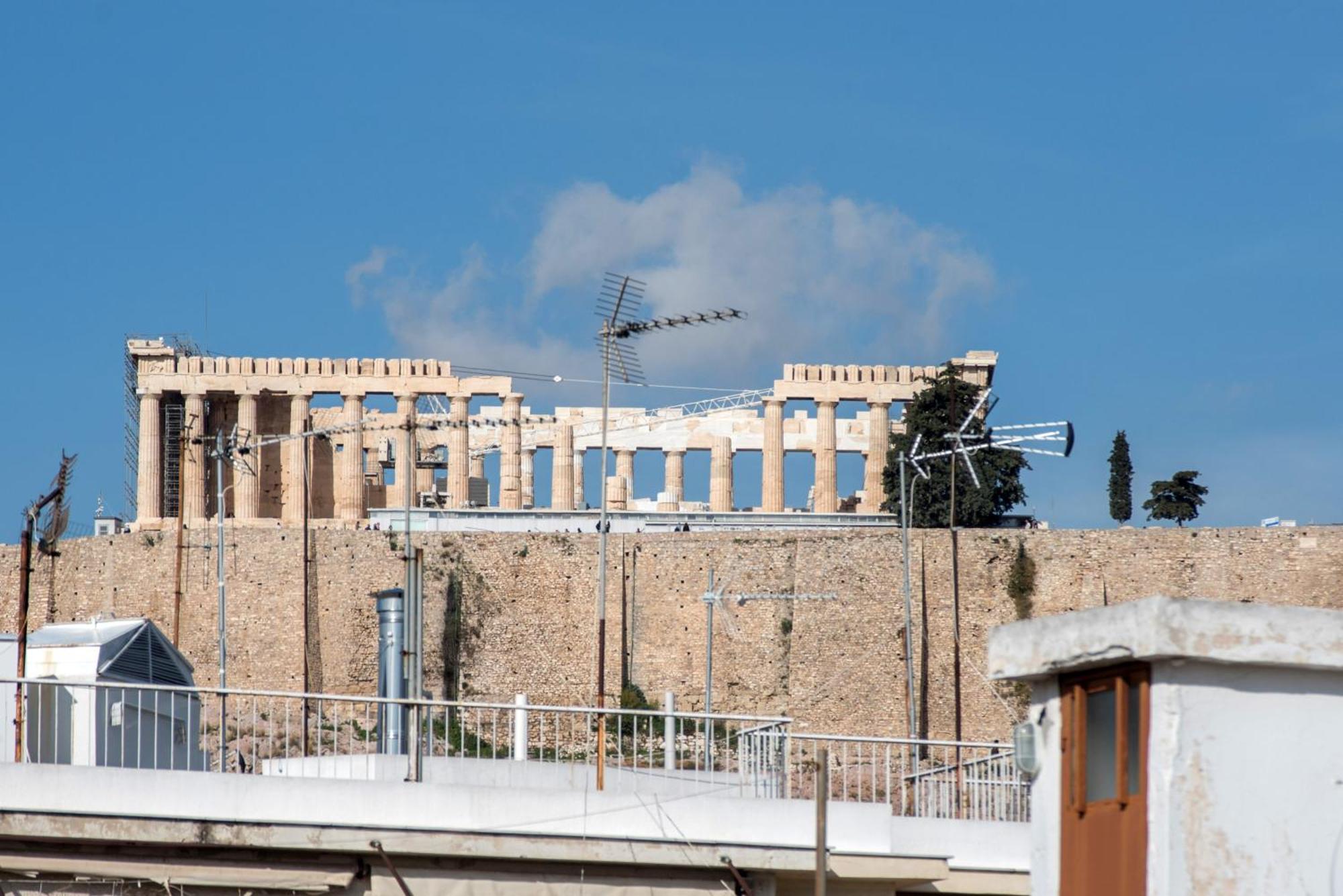 Acropolis View Apt In Koukaki Atene Esterno foto
